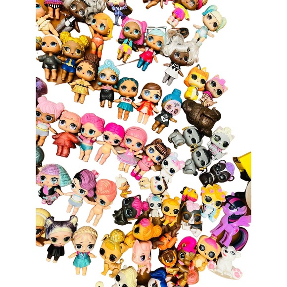 Large Lot of over 120 LOL DOLLS preloved - Picture 9 of 11